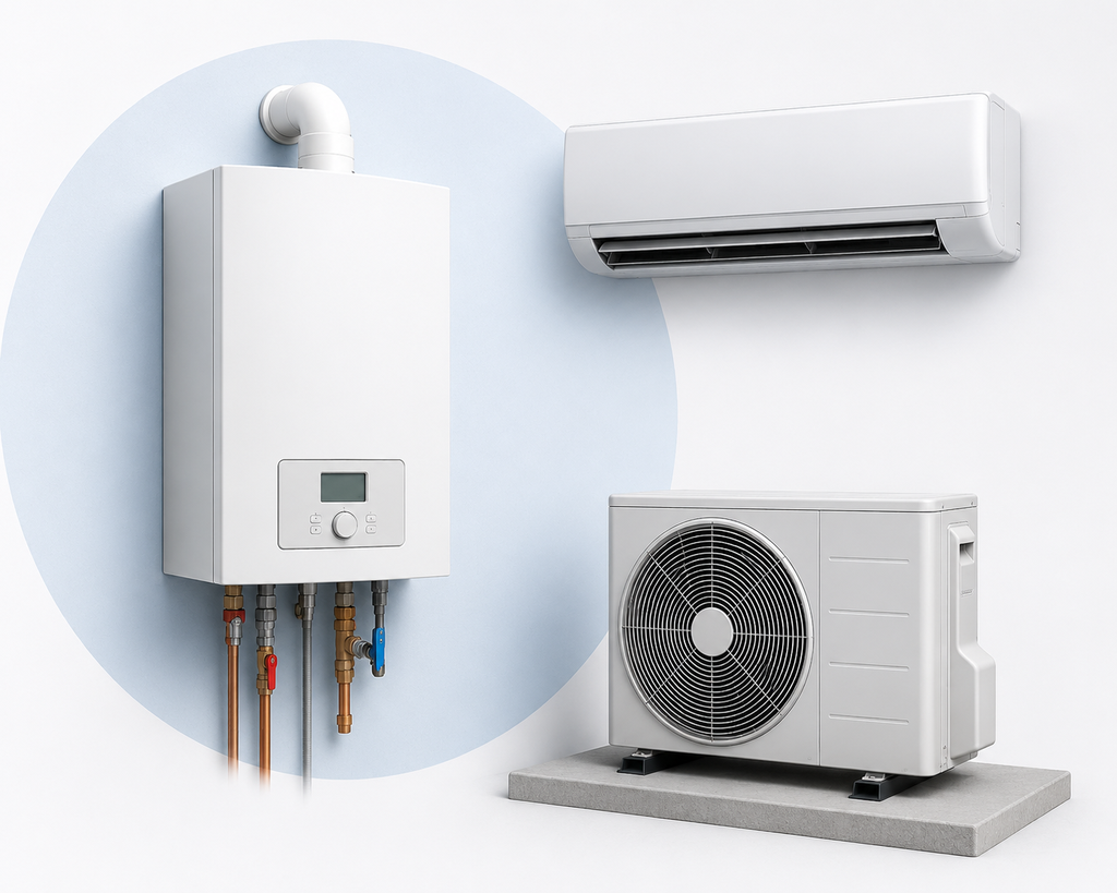 Assistenza Caldaia 24 kw e 1 condizionatore