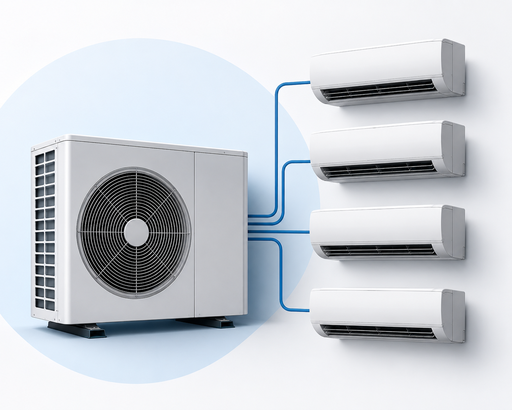 Assistenza 1 Pompa di calore e  4 fan- coils